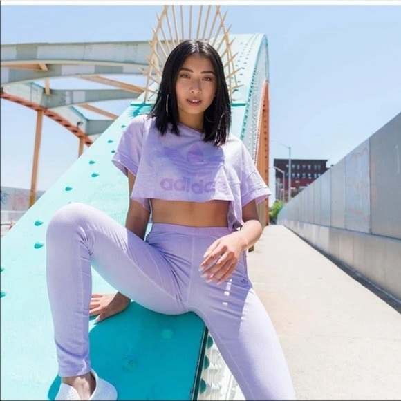 womens adidas top and leggings